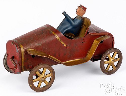 SCARCE DAYTON PRESSED STEEL WIND-UP