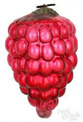 SCARCE LARGE KUGEL RED GRAPE C