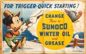 SCARCE MICKEY MOUSE SUNOCO ADV