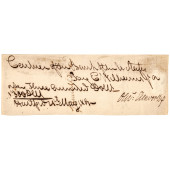 SCARCE OLIVER ELLSWORTH SIGNED
