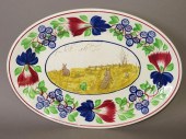 SCARCE OVAL RABBITWARE PATTERN