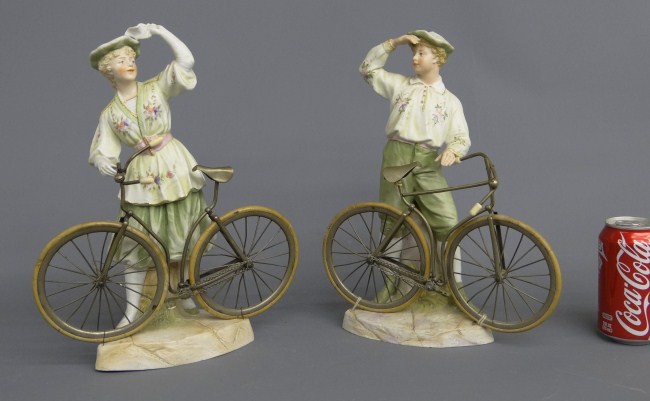 Scarce pair 19th c. Heubach
