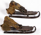 SCARCE PAIR OF BLONDIN SKATESS