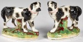 SCARCE PAIR OF STAFFORDSHIRE N