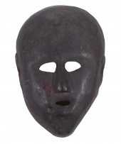 SCARCE POLYNESIAN WOOD MASK An