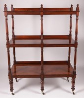 SCARCE REGENCY MAHOGANY DOUBLE