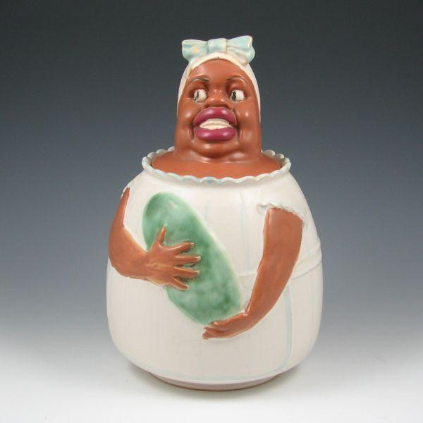 Scarce Weller Mammy cookie jar. 