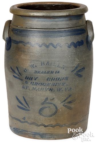 SCARCE WEST VIRGINIA FIVE-GALLON