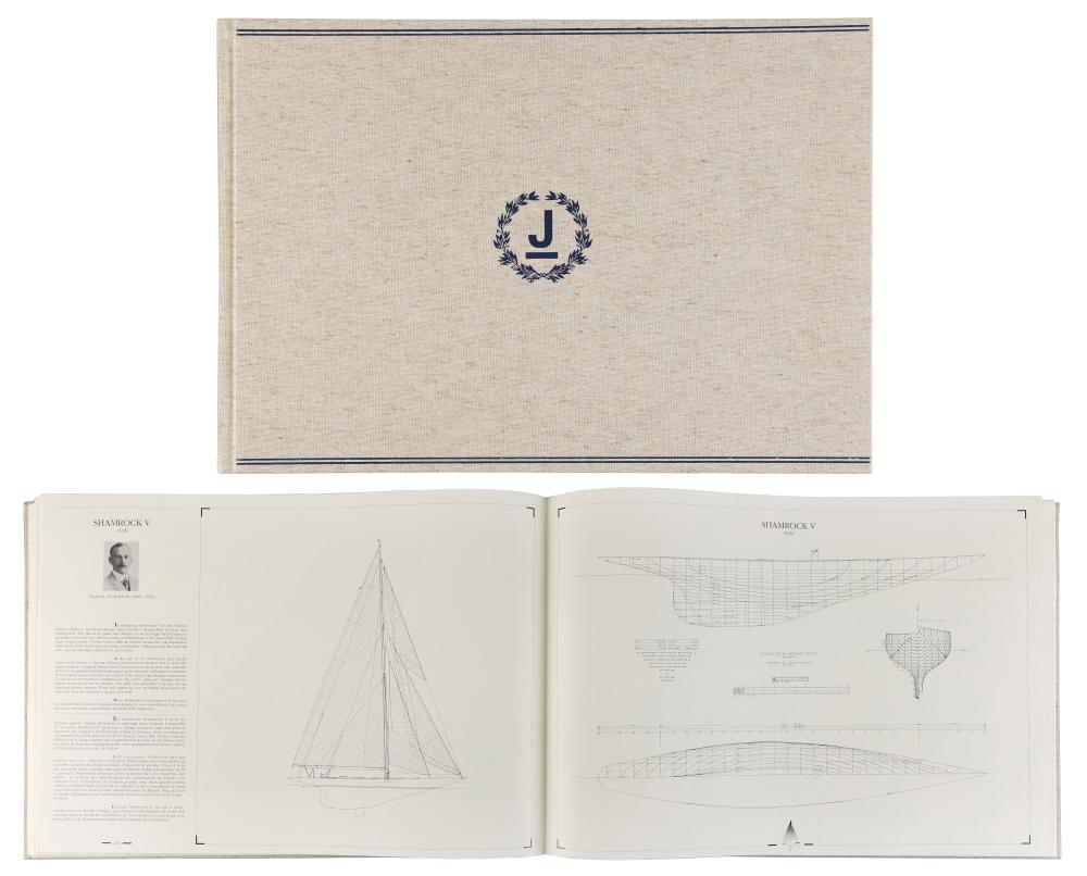 SCARCE YACHTING BOOK "J