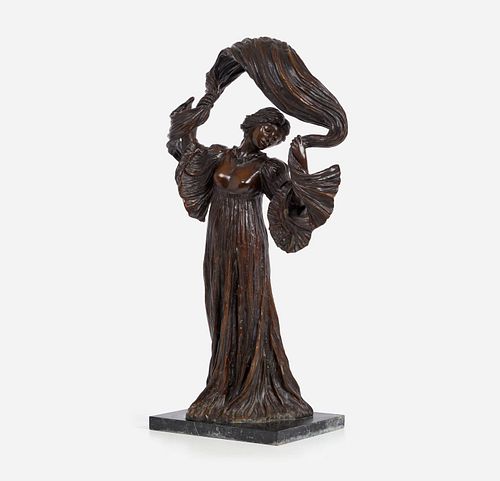 "SCARF DANCER" BRONZE AFTER AGATHON