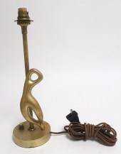 SCARPA CAST BRASS FIGURAL LAMP