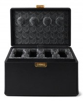 SCATOLA DEL TEMPO BLACK LEATHE