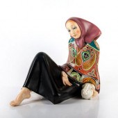 SCAVINI FIGURINE, RECLINING WO