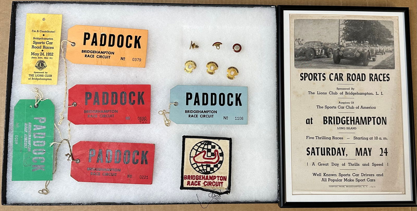 SCCA PIN AND BRIDGEHAMPTON