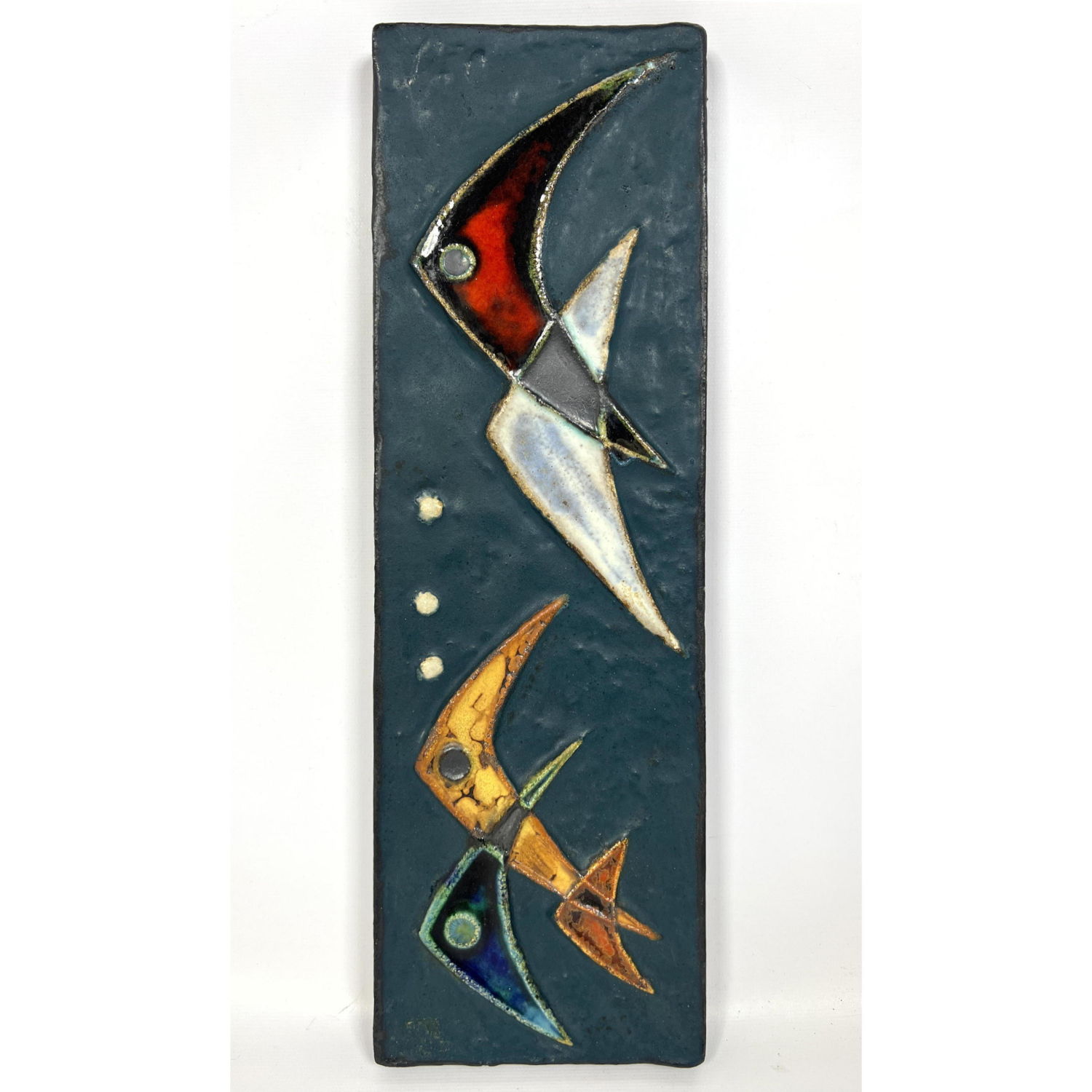 Schaeffenacker Fish Pottery tile