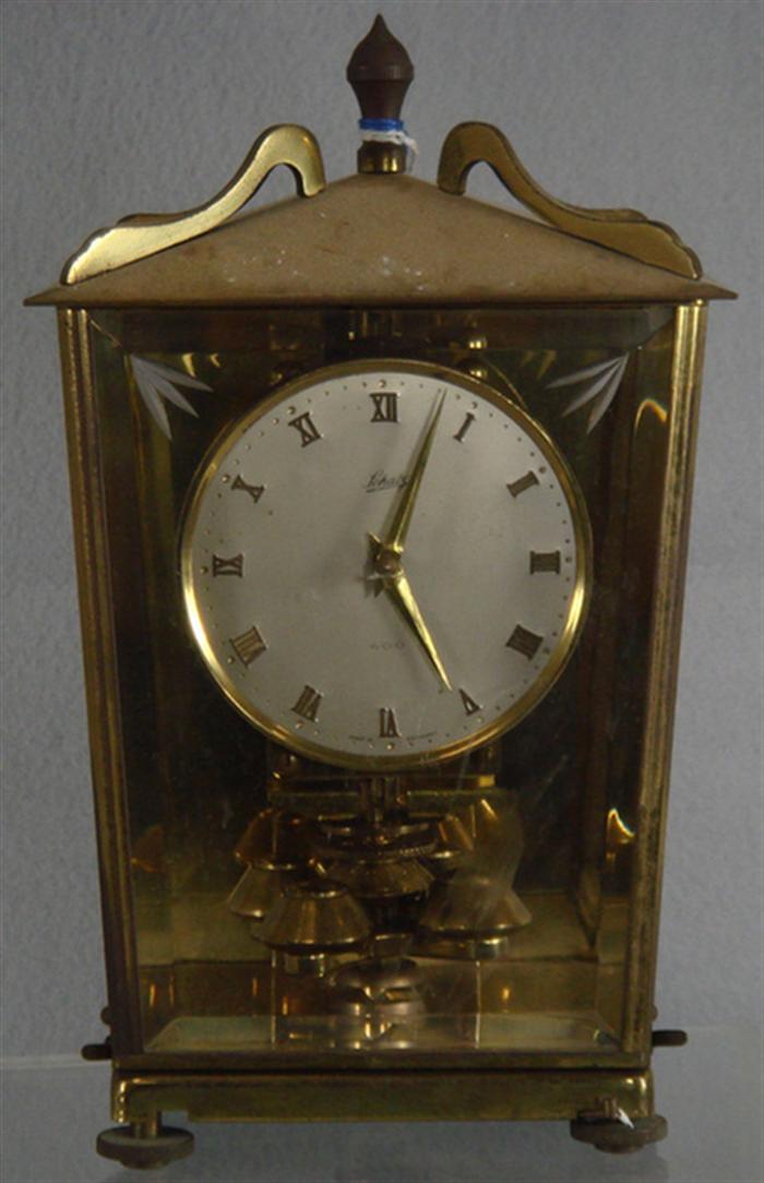 Schatz 400 day  clock, rising case,