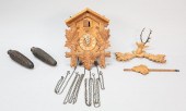SCHATZ 8 DAY WOOD CUCKOO CLOCK