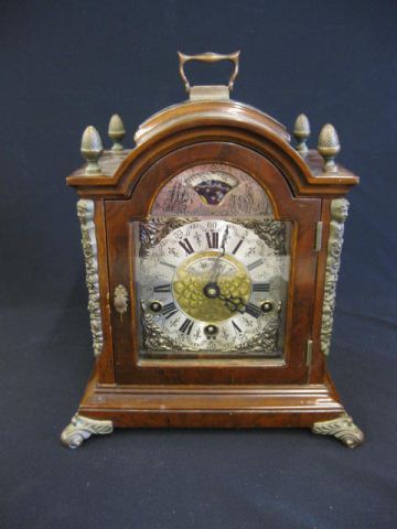 Schatz German Bracket Clock moon
