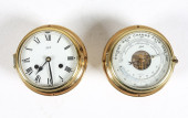 SCHATZ SHIP CLOCK & BAROMETER