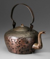 Schaum Lidded Copper Tea Kettl