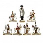 SCHEIBE ALSBACH, SEVEN PORCELA