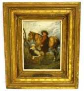 Schgoer  oil on panel  signed