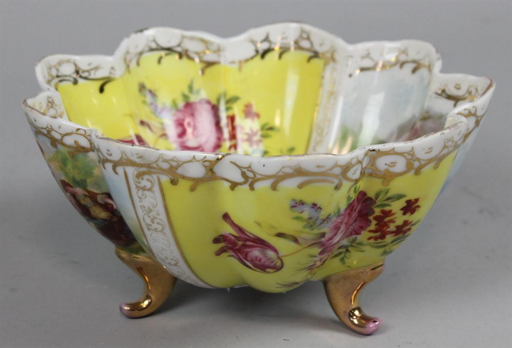 SCHIERHOLZ FLUTED FOOTED BOWL