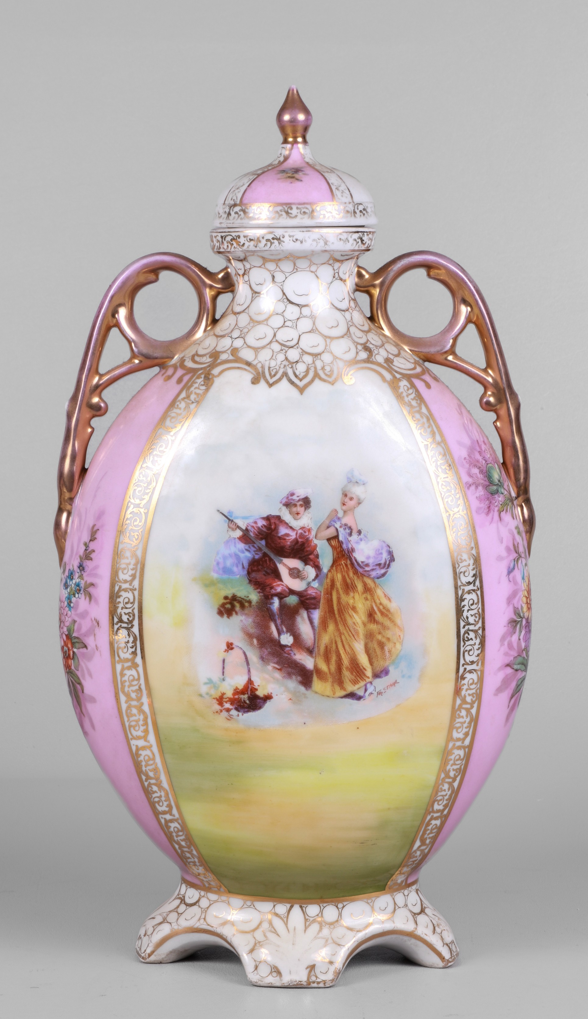 Schierholz porcelain double handled