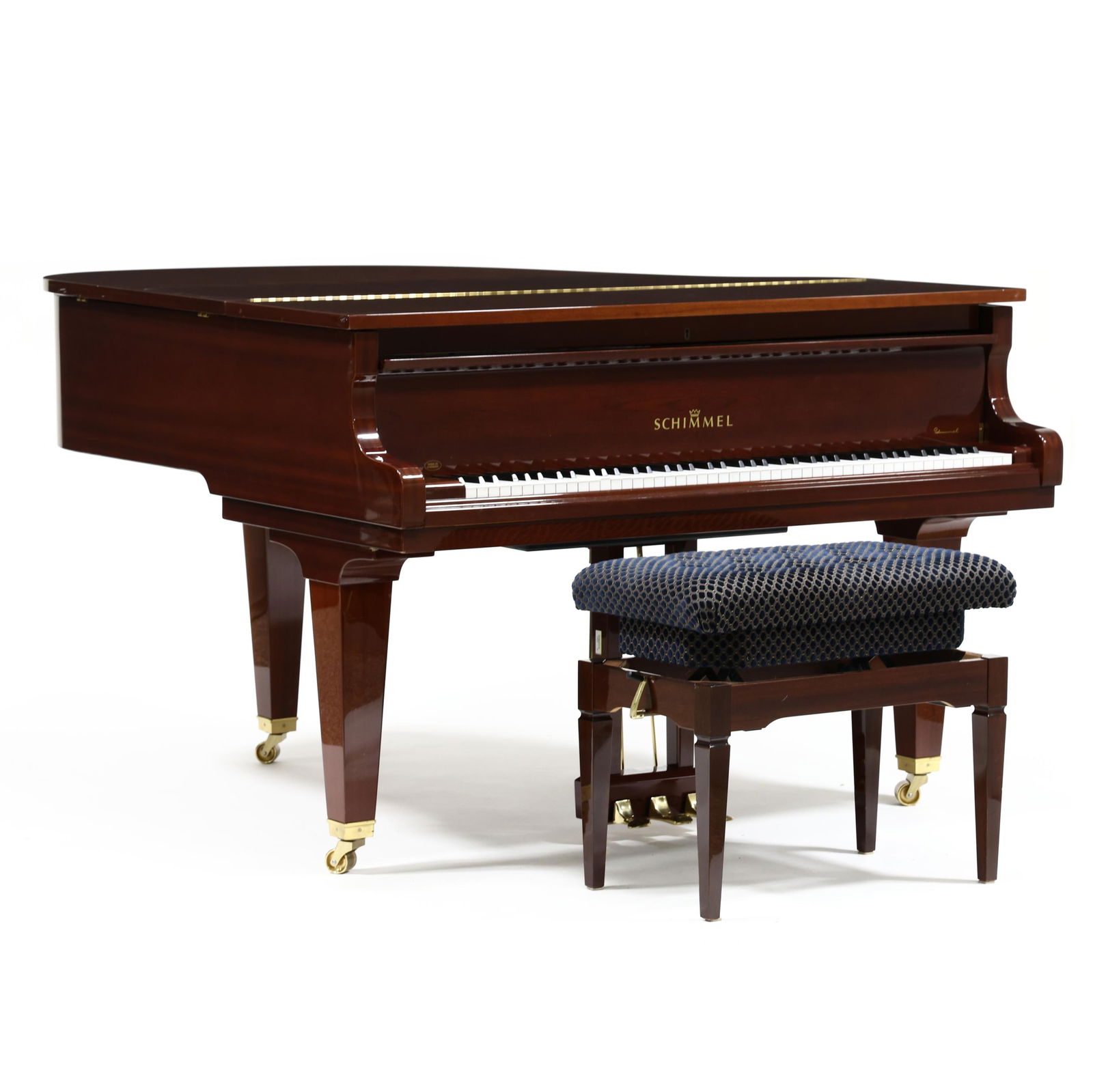 SCHIMMEL, MAHOGANY BABY GRAND
