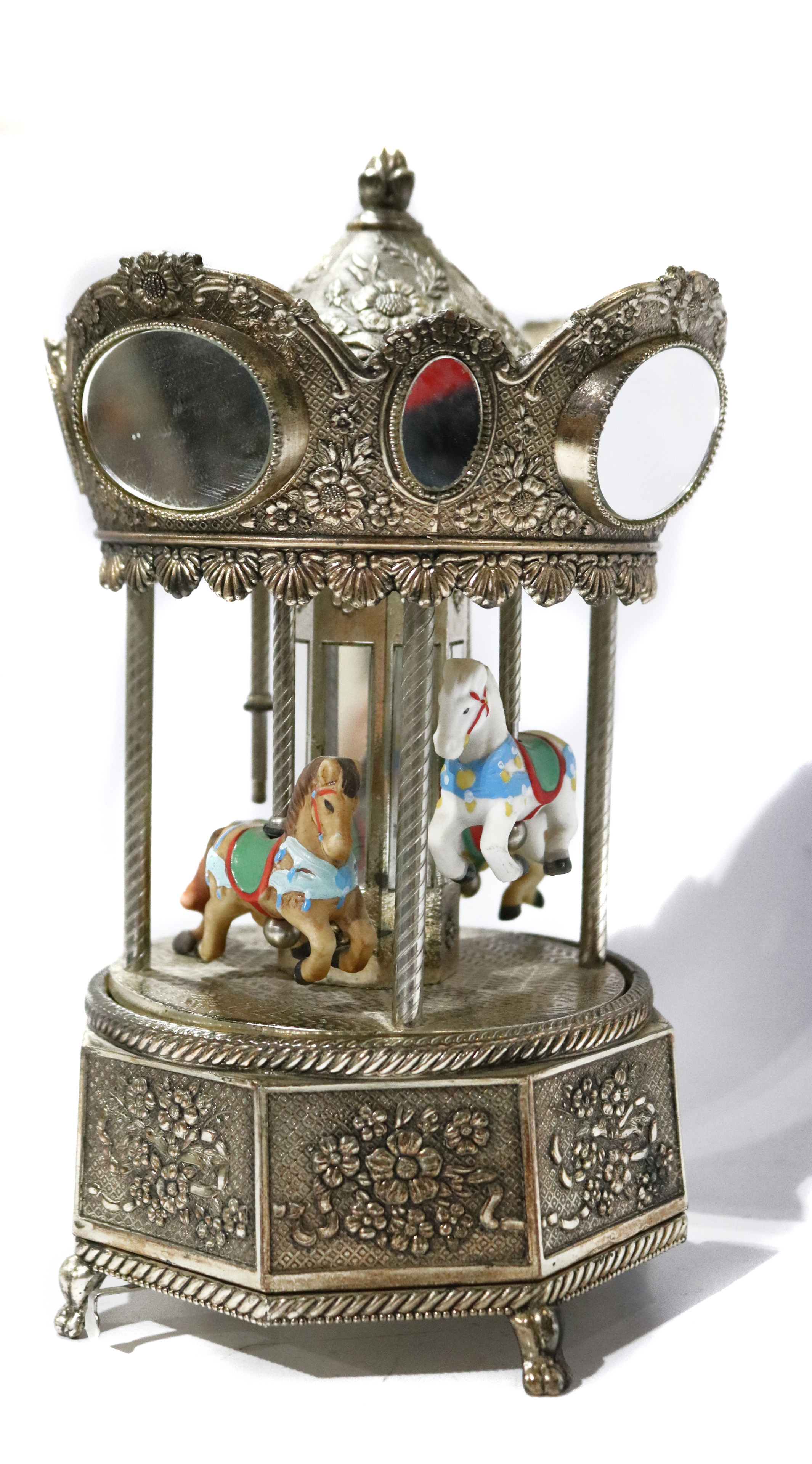 SCHMID MERRY-GO-ROUND MUSIC BOX