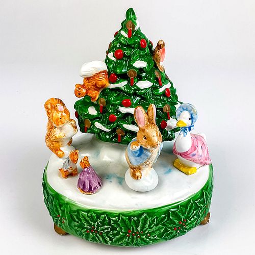 SCHMID MUSIC BOX FIGURINE,
