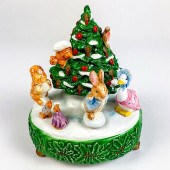 SCHMID MUSIC BOX FIGURINE, ANI