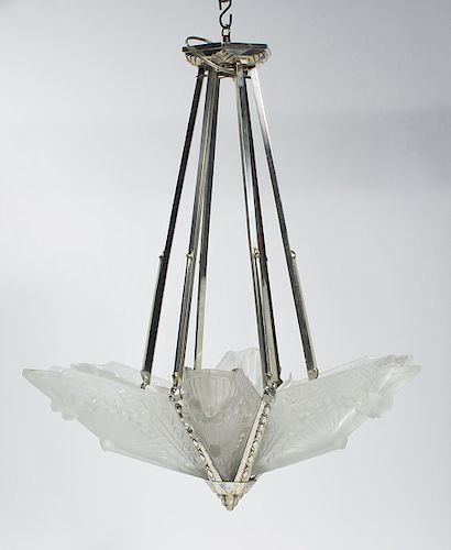 SCHNEIDER ART DECO GLASS AND