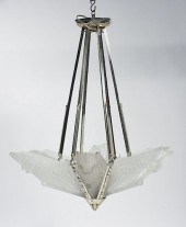SCHNEIDER ART DECO GLASS AND S