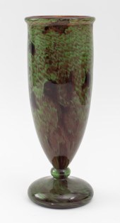 SCHNEIDER ART DECO GLASS PEDES