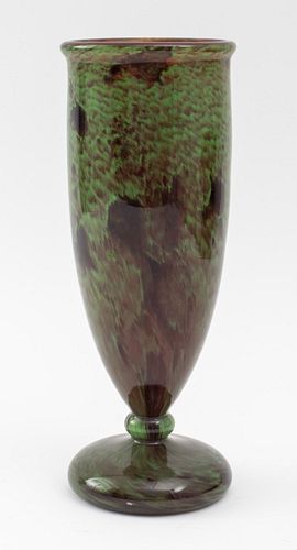 SCHNEIDER ART DECO GLASS PEDESTAL