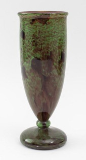 SCHNEIDER ART DECO GLASS PEDES