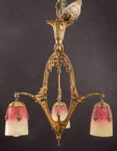 SCHNEIDER FRENCH ART DECO GILT