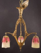 SCHNEIDER FRENCH ART DECO GILT