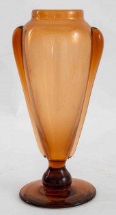 SCHNEIDER FRENCH ART GLASS VAS