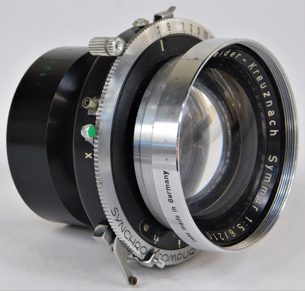 SCHNEIDER SYMMAR 210MM F/5.6 LENS