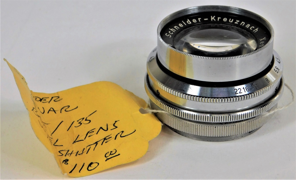 SCHNEIDER XENAR 135MM F/4.5,