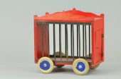 SCHOENHUT 12'' CAGE WAGON Wood