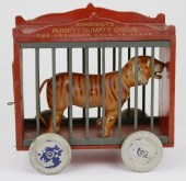 SCHOENHUT 12'' CAGE WAGON Wood