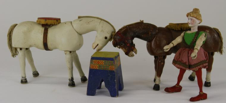 SCHOENHUT ANIMAL GROUPING