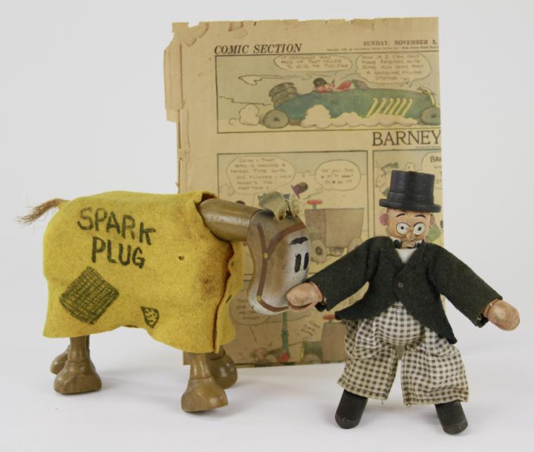 SCHOENHUT BARNEY GOOGLE & SPARKPLUG