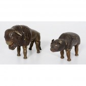 Schoenhut Bear and Buffalo Two