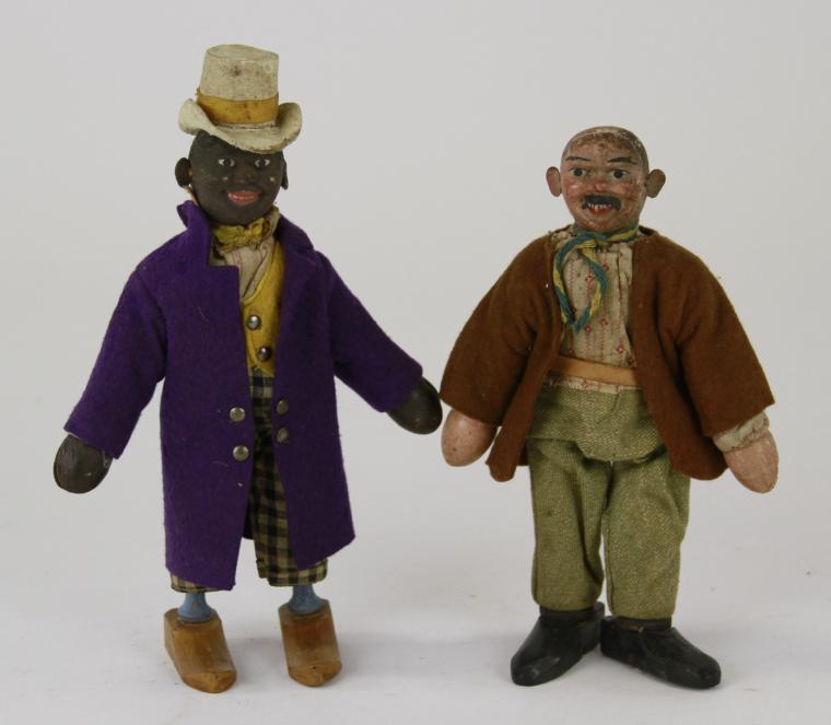 SCHOENHUT BLACK DUDE AND HOBO