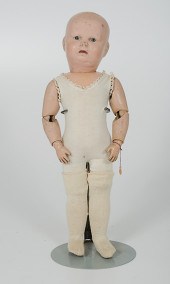 Schoenhut Carved Boy Doll Amer