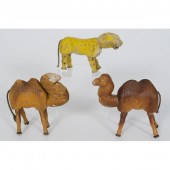 Schoenhut Circus Camels and Le